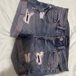 Aeropostale Blue Denim Shorts